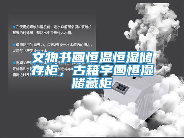 文物书画恒温恒湿储存柜，古籍字画恒湿储藏柜