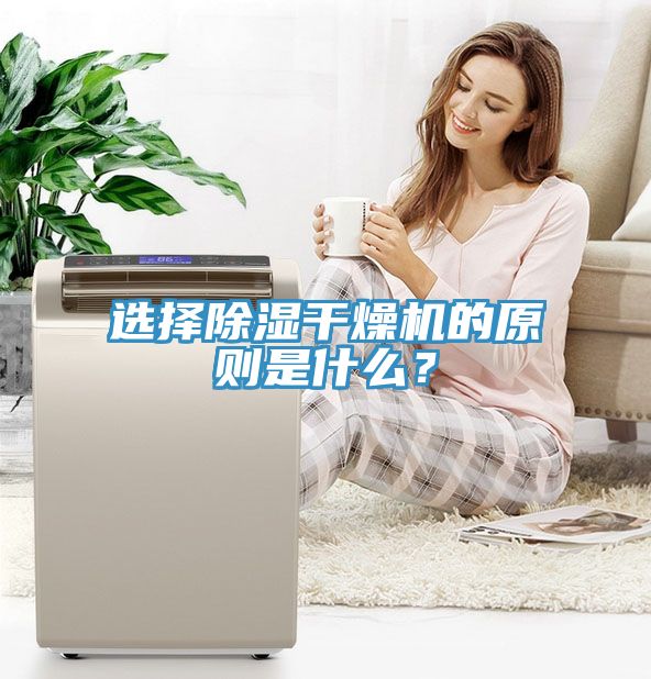 选择除湿干燥机的原则是什么？
