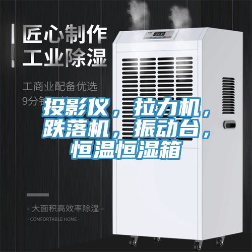 投影仪，拉力机，跌落机，振动台，恒温恒湿箱