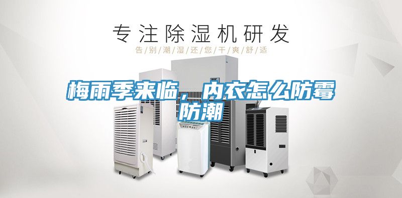 梅雨季来临，内衣怎么防霉防潮