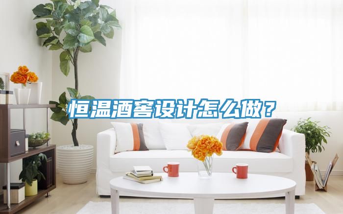 恒温酒窖设计怎么做？