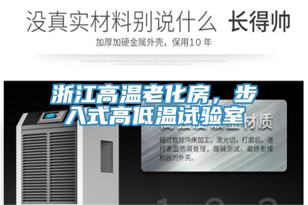 浙江高温老化房，步入式高低温试验室