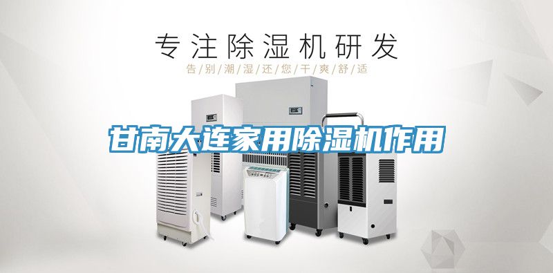 甘南大连家用91免费网站在线观看作用