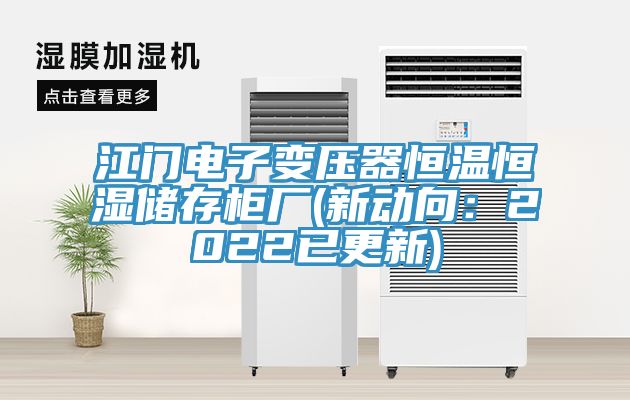 江门电子变压器恒温恒湿储存柜厂(新动向：2022已更新)