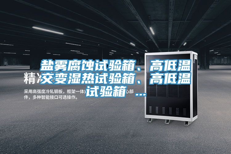 盐雾腐蚀试验箱、高低温交变湿热试验箱、高低温试验箱 ...