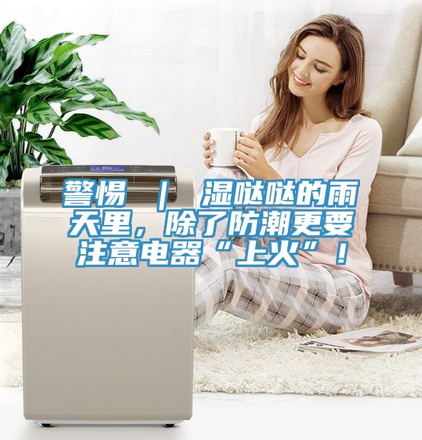警惕 ｜ 湿哒哒的雨天里，除了防潮更要注意电器“上火”！