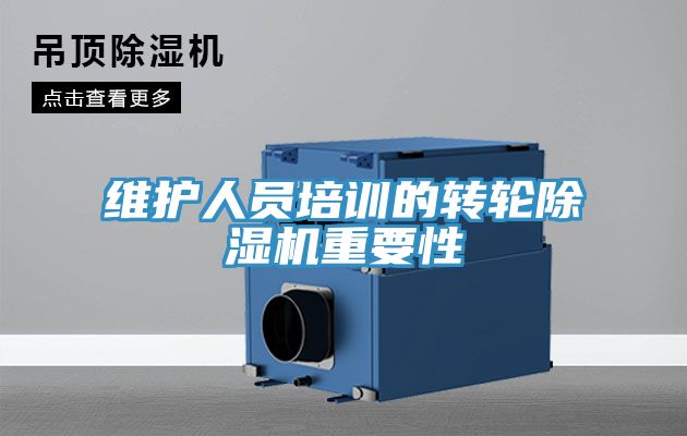 维护人员培训的转轮91免费网站在线观看重要性