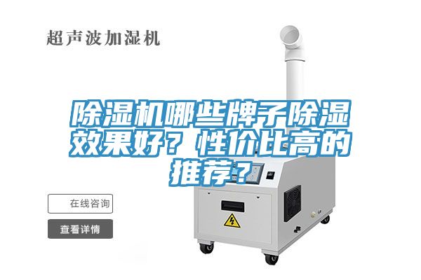 91免费网站在线观看哪些牌子除湿效果好？性价比高的推荐？