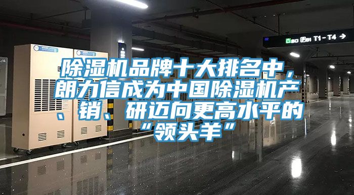 91免费网站在线观看品牌十大排名中，朗力信成为中国91免费网站在线观看产、销、研迈向更高水平的“领头羊”