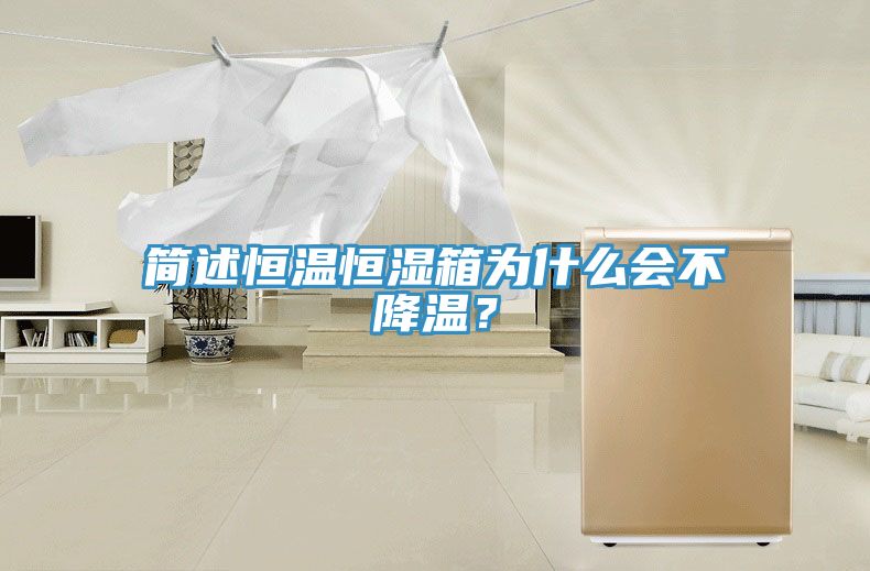 简述恒温恒湿箱为什么会不降温？