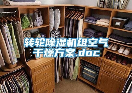 转轮91免费网站在线观看组空气干燥方案.doc