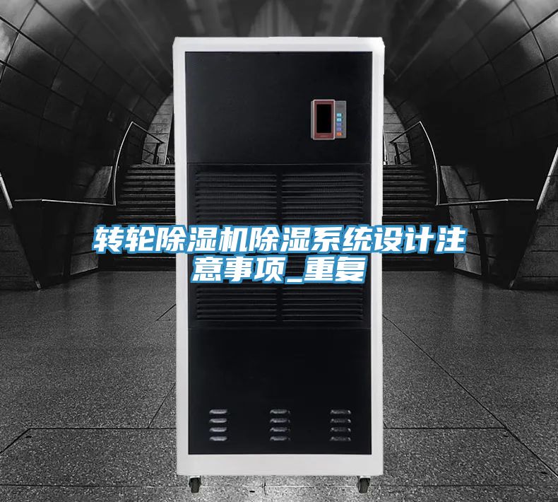 转轮91免费网站在线观看除湿系统设计注意事项_重复
